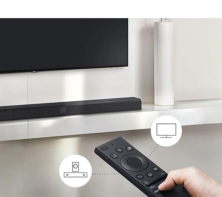 Samsung 5.1-Ch Dolby Digital 5.1 / DTS Virtual:X Soundbar with Acoustic Beam - HW-Q59CT - Image 4
